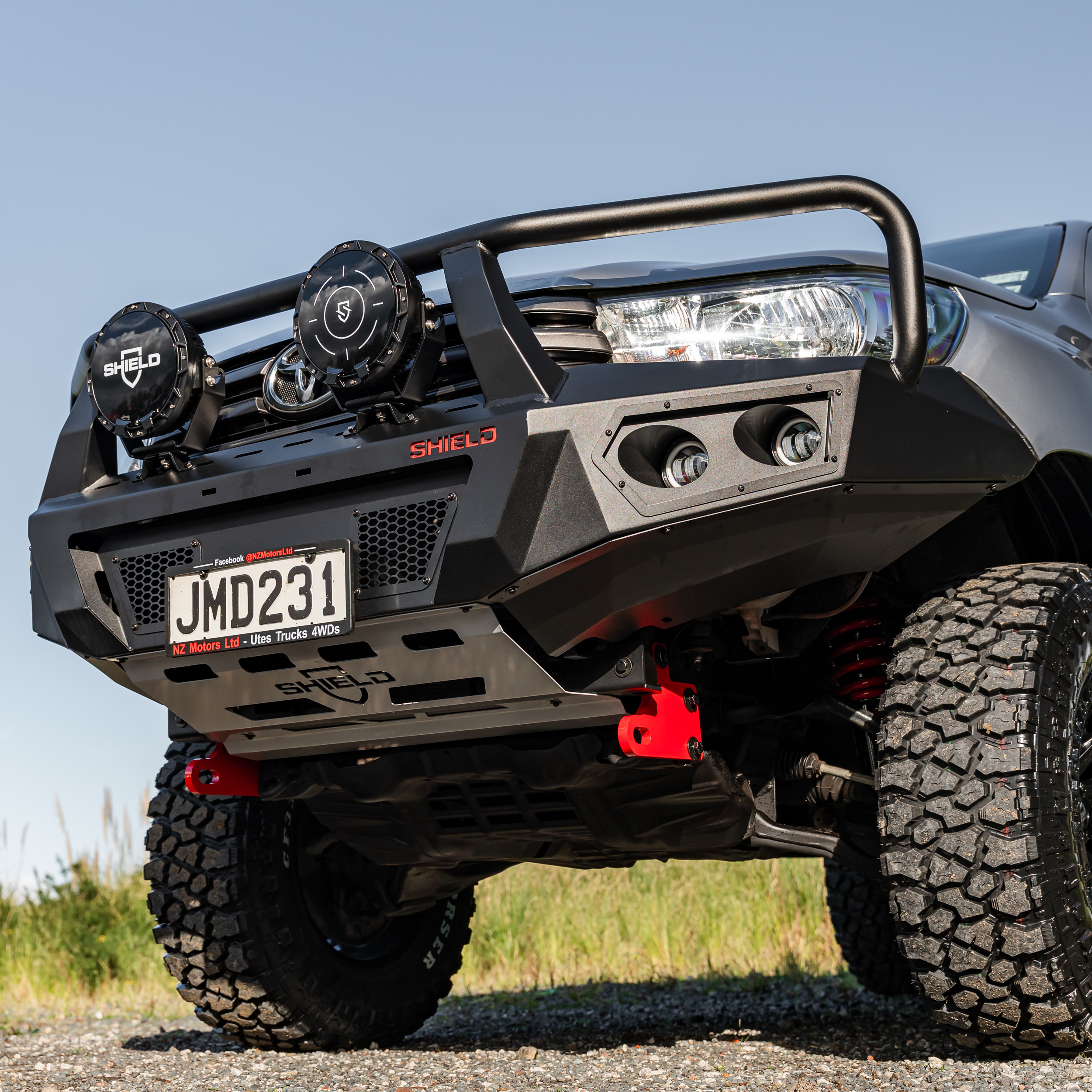 SHIELD Off-Road Triple Loop Bull-Bar - Image 15