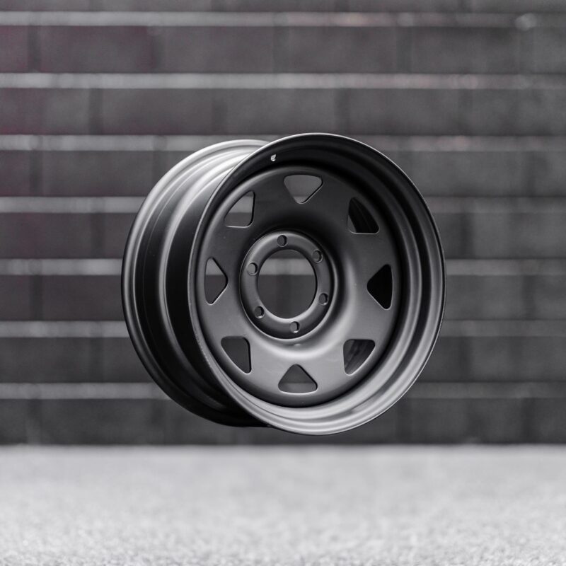17x8 Triangle Spoke Steel Wheels