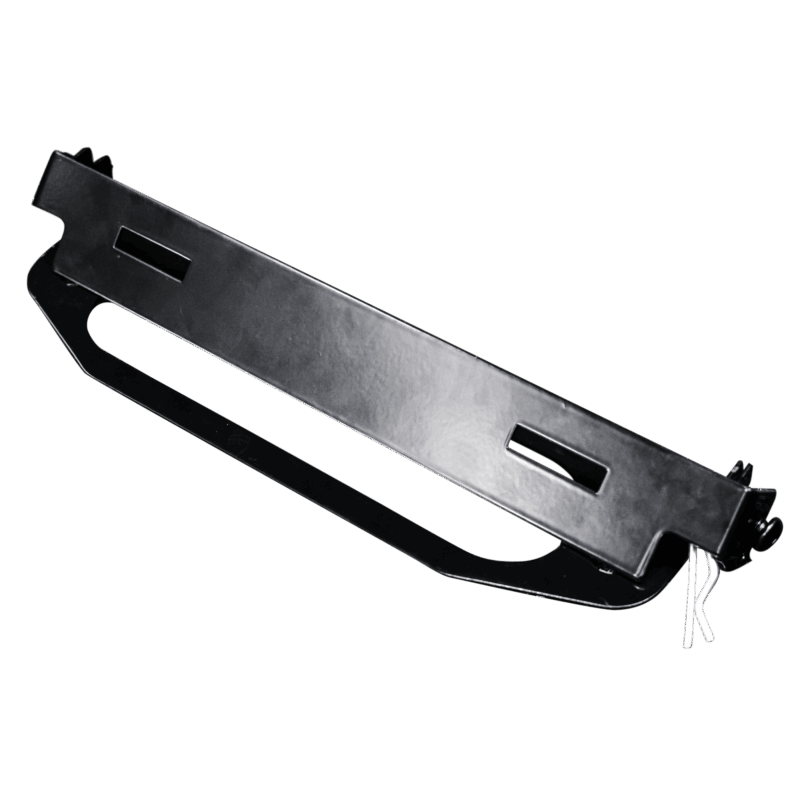 Flip Up Winch License Plate Bracket