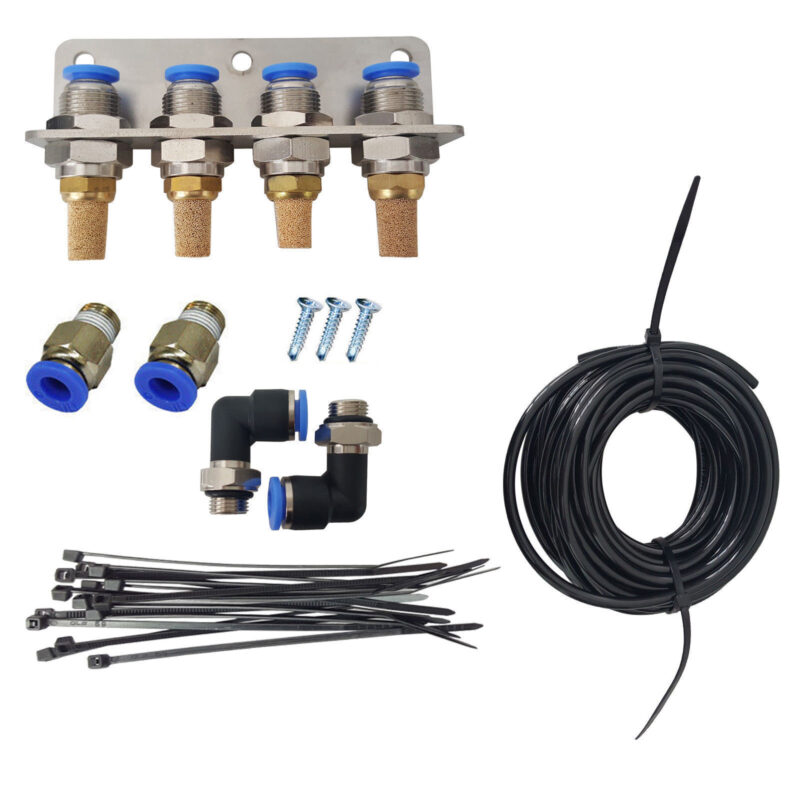 DIFF BREATHER KIT 101 4 POINT UNIVERSAL FIT FOR TOYOTA HILUX LANDCRUISER PRADO 4X4