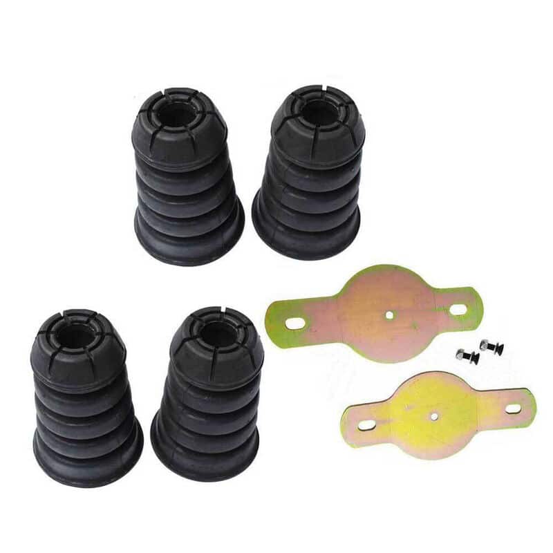FRONT + REAR BUMP STOPS KIT FIT FOR FORD MAVERICK FOR NISSAN PATROL GQ GU Y60 Y61 TB42 TD42 WITH BRACKETS