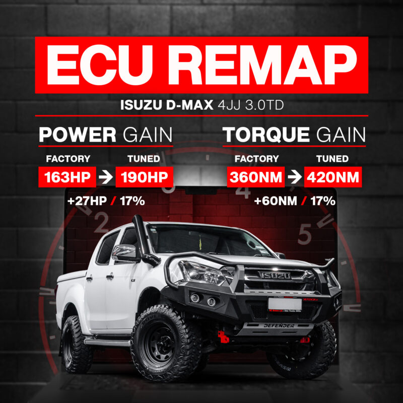 ISUZU D-MAX ECU REMAP [2013-2020]