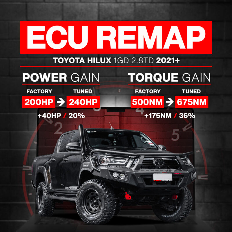 TOYOTA HILUX N80 ECU REMAP [2021-2025]