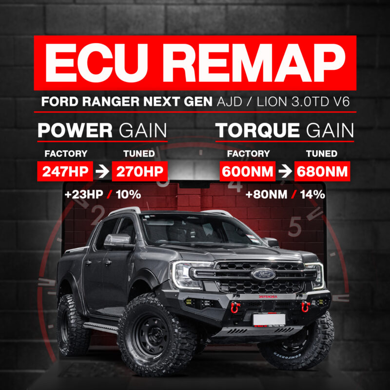 FORD RANGER NEXT GEN ECU REMAP [2022-PRESENT]