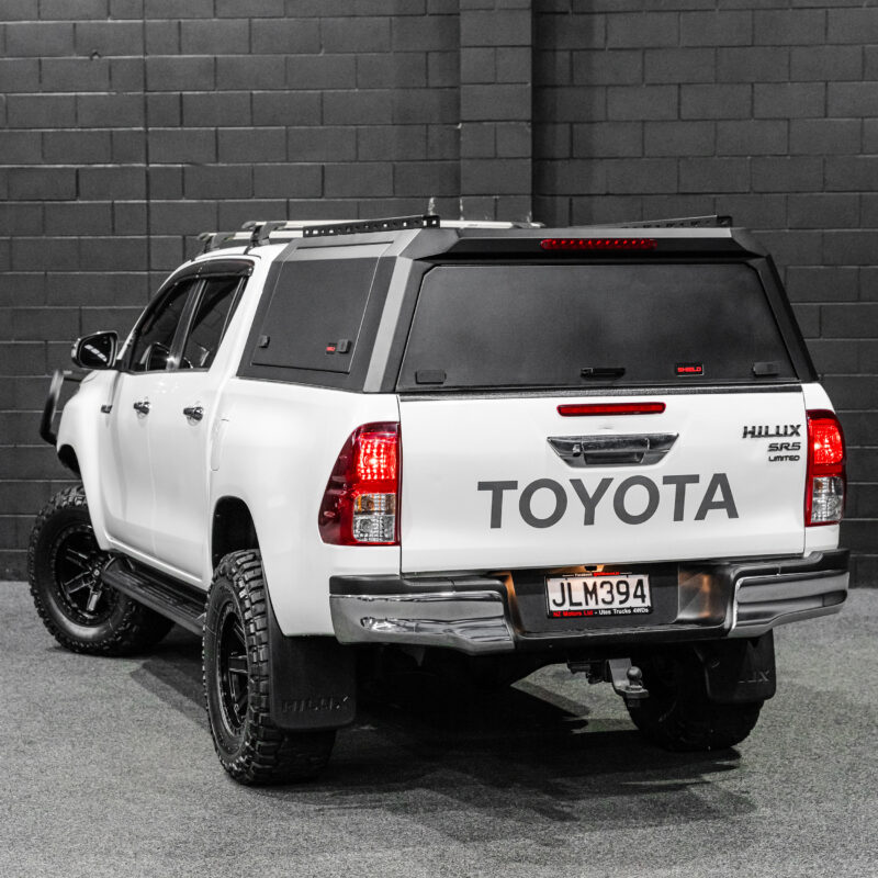 Shield Off-Road Aluminium Windowless Canopy – Toyota Hilux J-Deck Wellside (2015+)