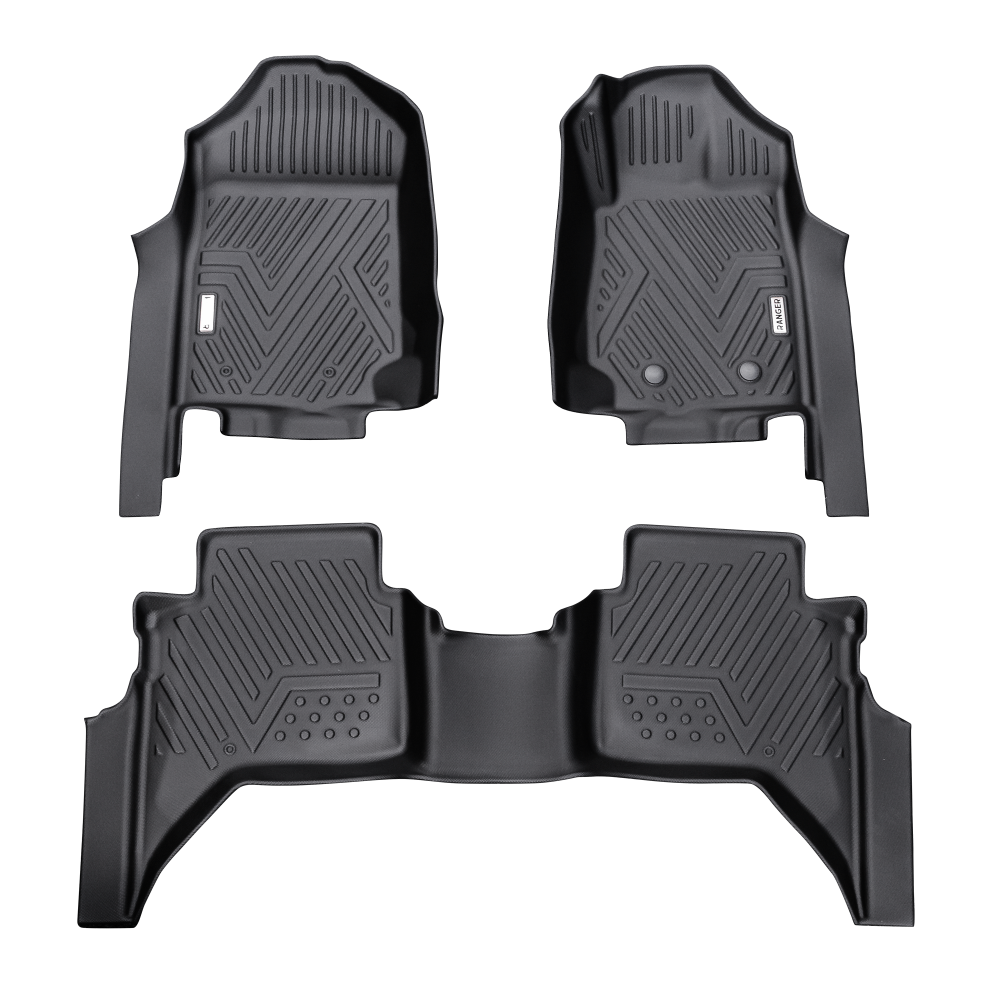Heavy-Duty Floor Mats to suit Ford Ranger 2015-2021