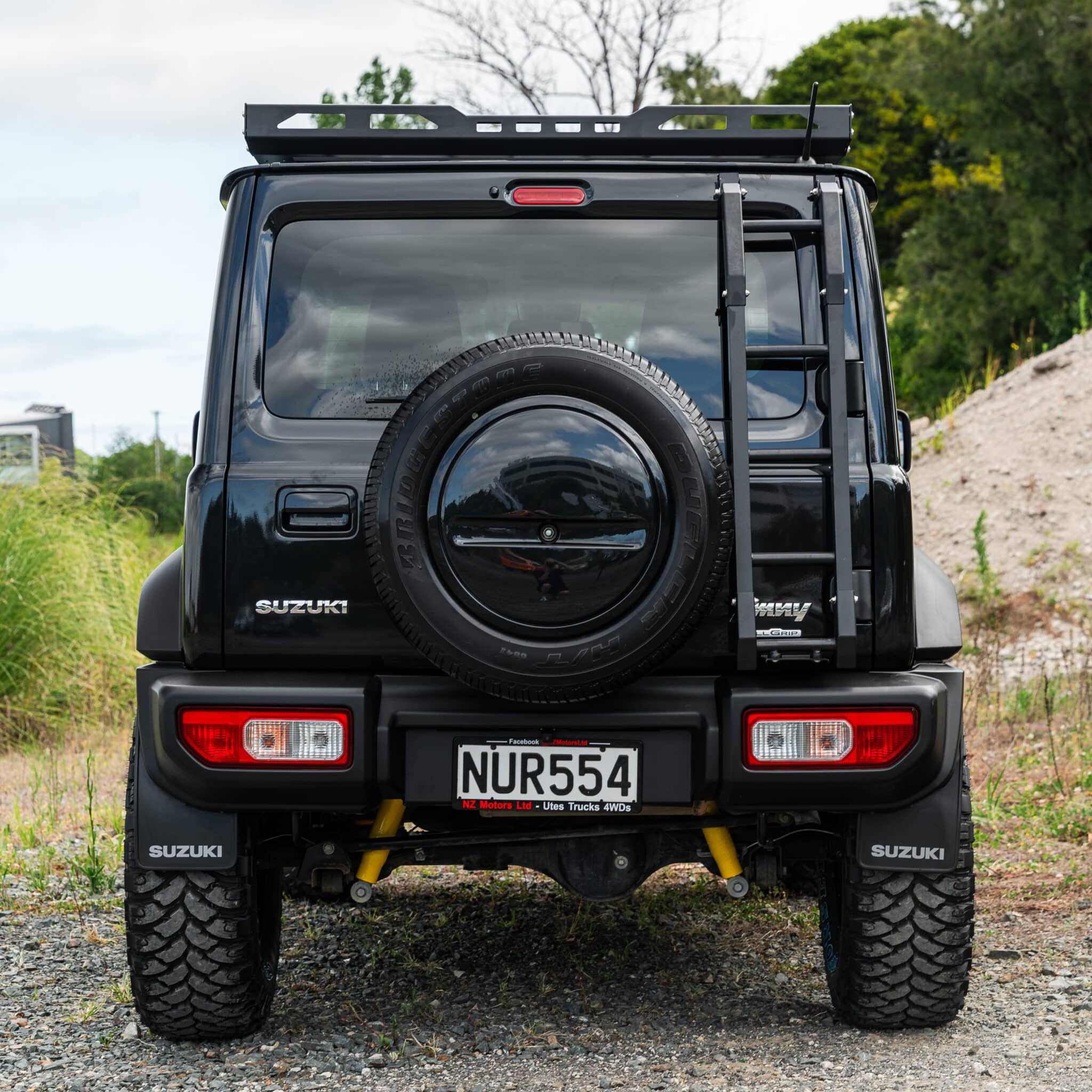 Suzuki Jimny Rear Ladder - Image 3