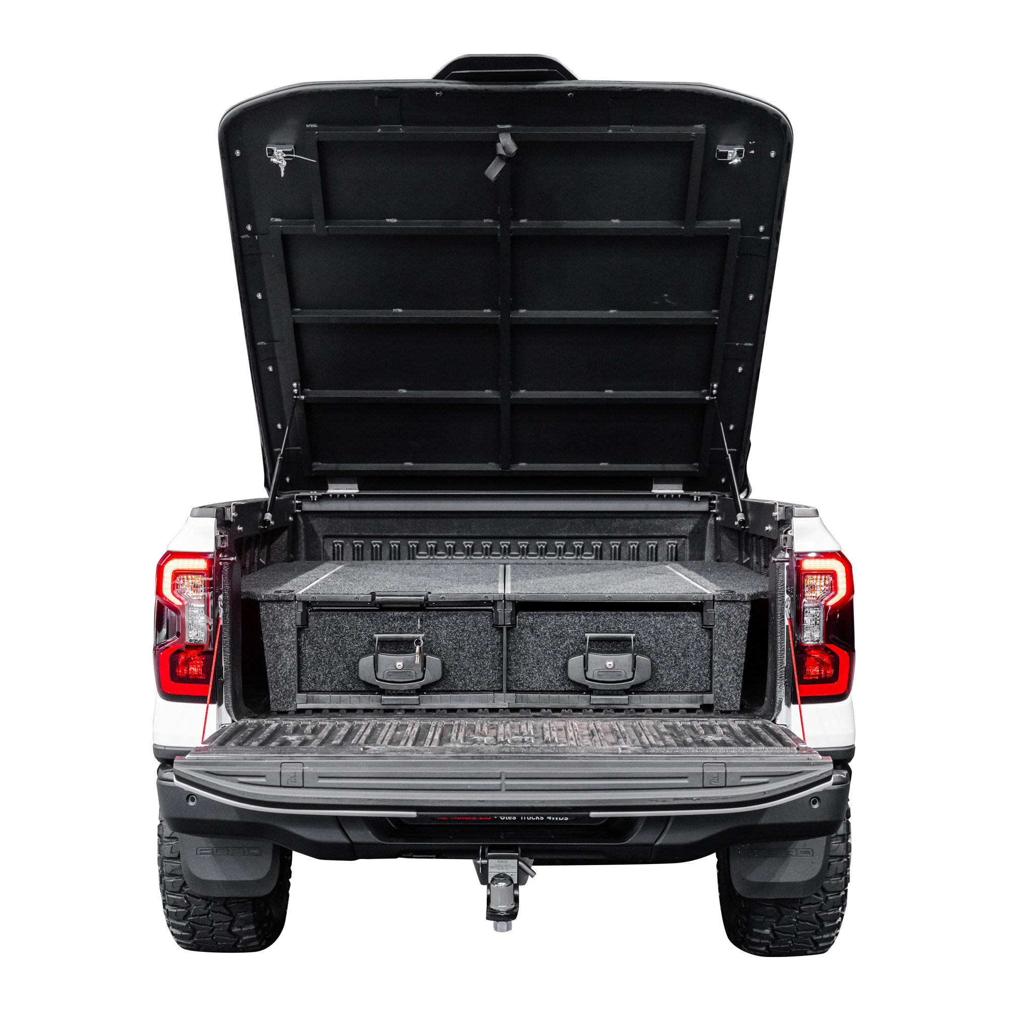 Shield Off-Road Ute Drawers with Top Slide — Ford Ranger 2022+