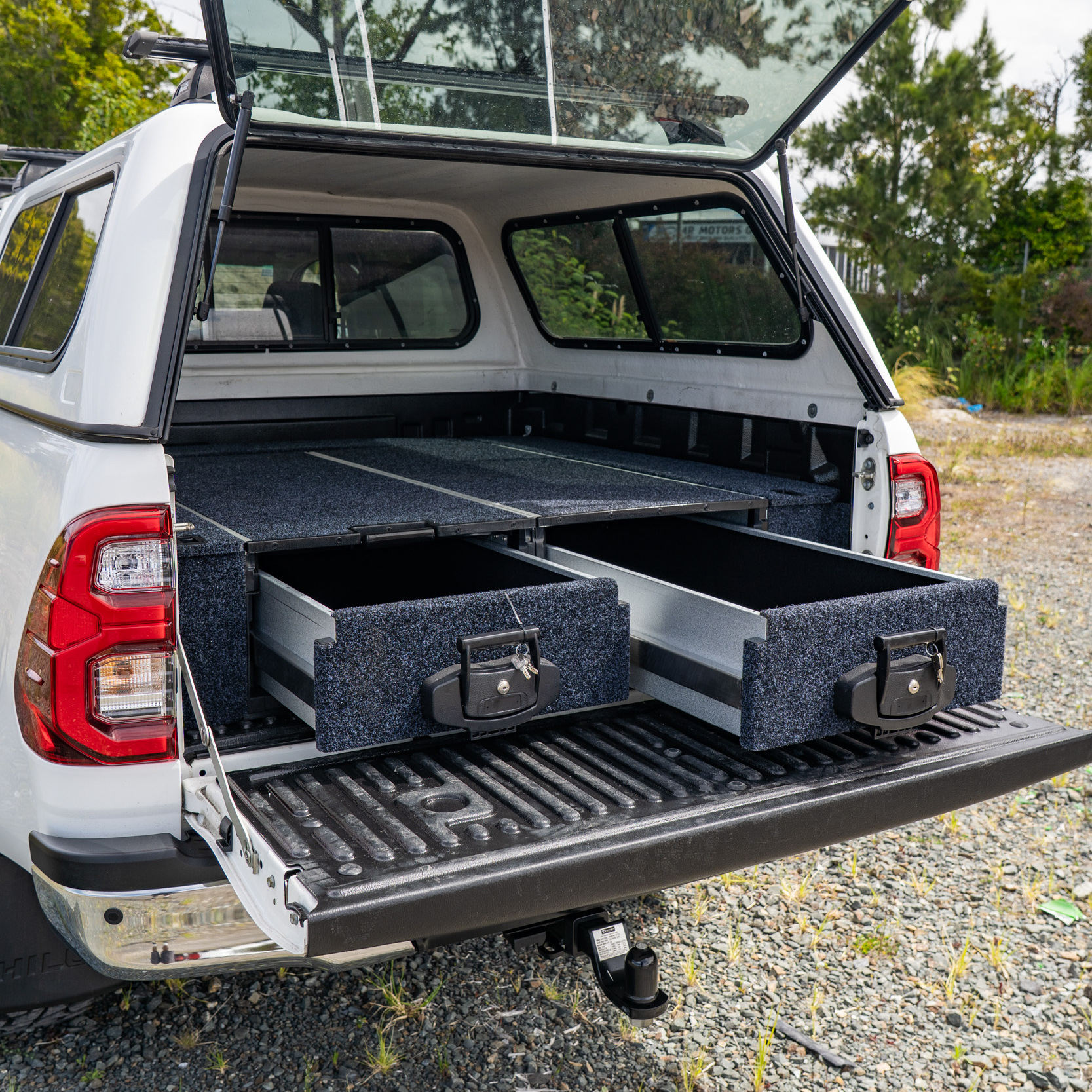 Shield Off-Road Ute Drawers with Top Slide — Nissan Navara 2015 - 2025 - Image 4