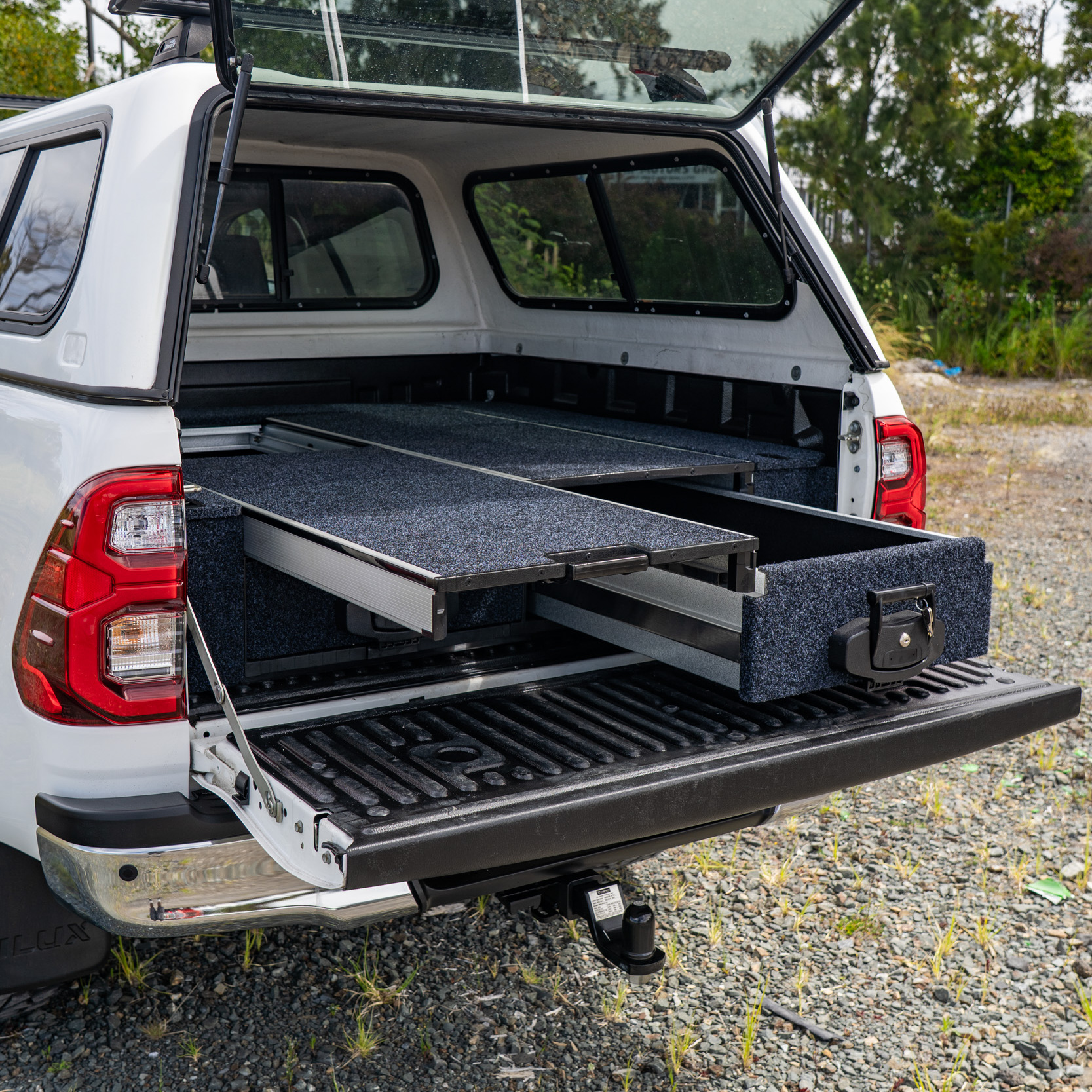 Shield Off-Road Ute Drawers with Top Slide — Nissan Navara 2015 - 2025 - Image 5