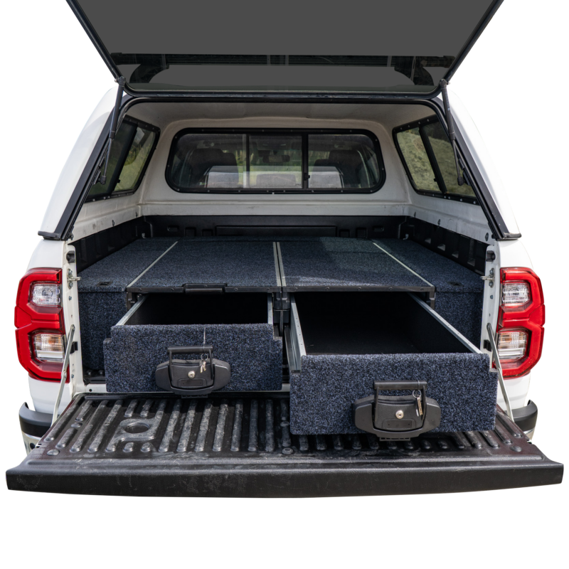 Shield Off-Road Ute Drawers with Top Slide — Toyota Hilux 2015+