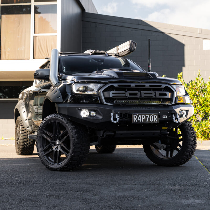 NINEZ FAB 5" STAINLESS SNORKEL + AIRBOX COMBO