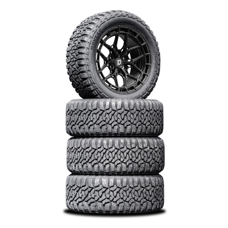 285/50/R20LT Mud Tyres + Alloy Wheels