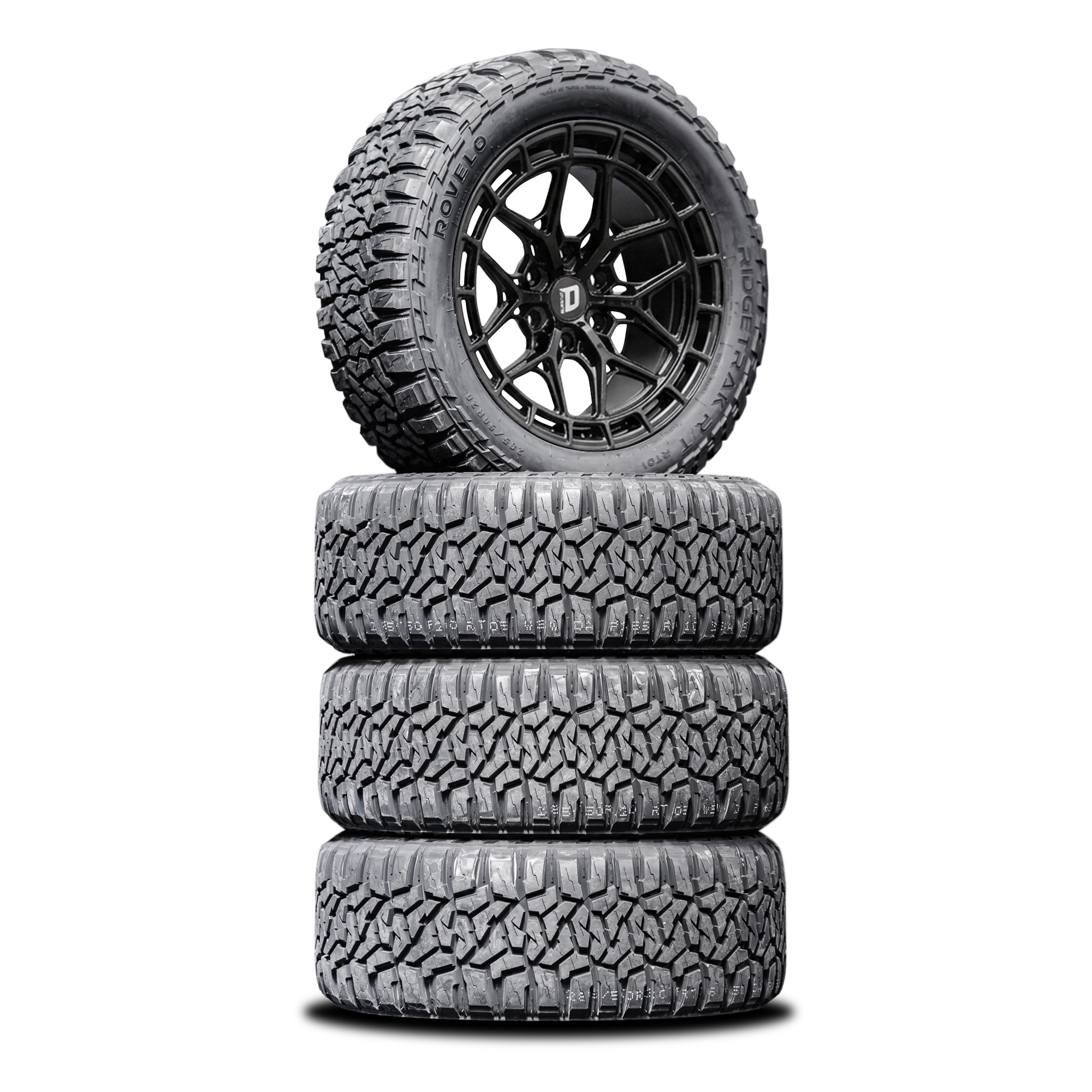285/50/R20LT Mud Tyres + Alloy Wheels