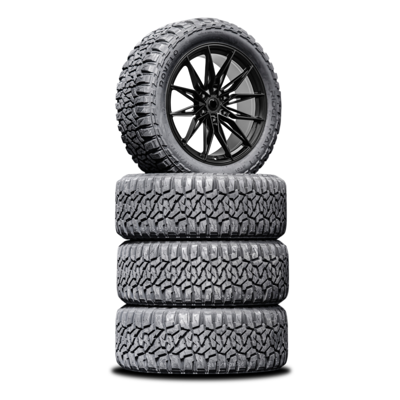 285/50/R20LT Mud Tyres + Alloy Wheels