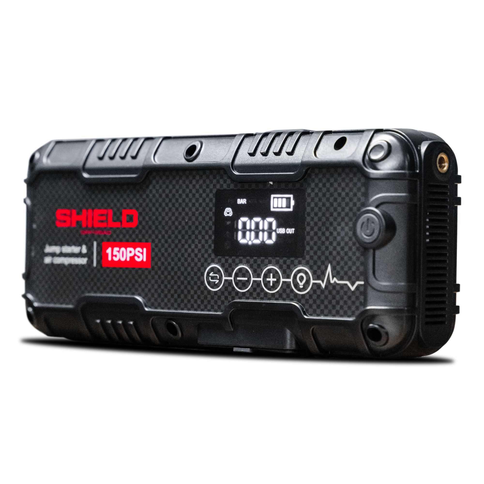 Shield Portable Jump Starter + Air Compressor - Image 12
